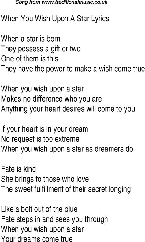 wish upon the star lyrics|who wrote when you wish upon a star.